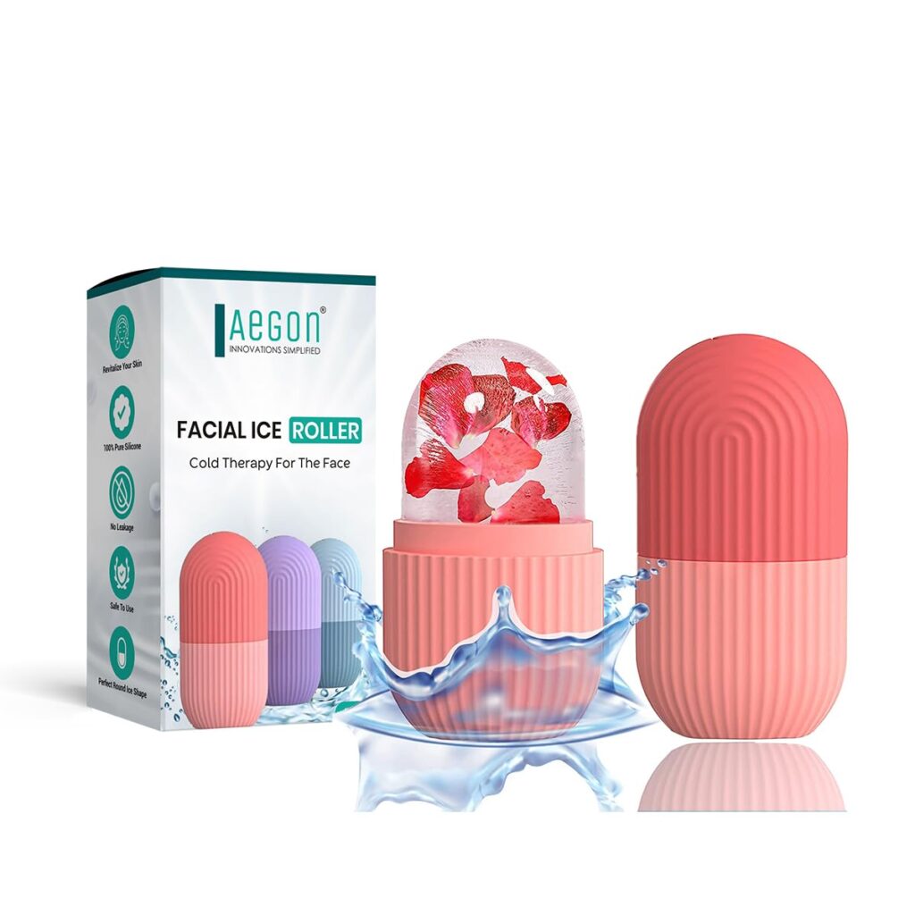 Aegon Ice Roller for face massage and glowing skin