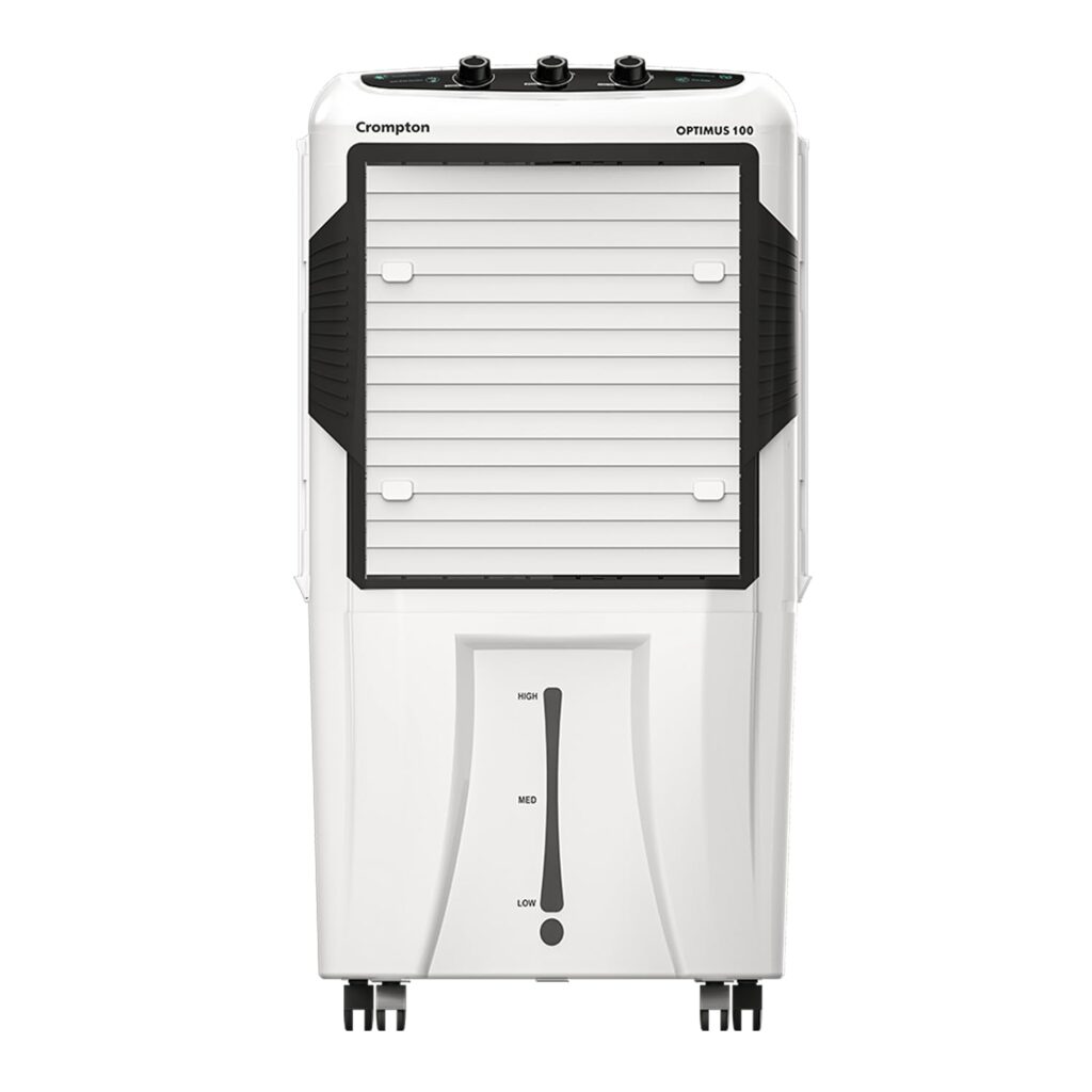 Crompton Optimus 100L Desert Air Cooler with Humidity Control