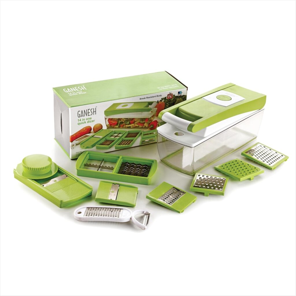 Ganesh 14 in 1 multipurpose vegetable chopper kitchen tool