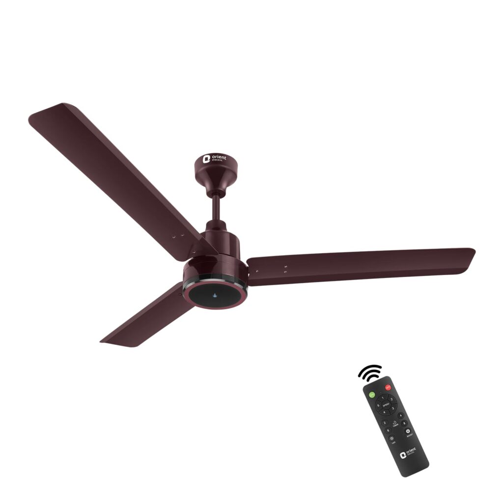 Orient Electric Zeno, the most reliable and budget-friendly best BLDC fans in India 2026.