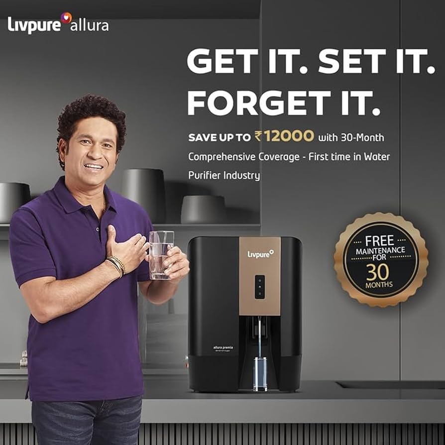 Livpure Allura Premia RO UV water purifier white India 2026