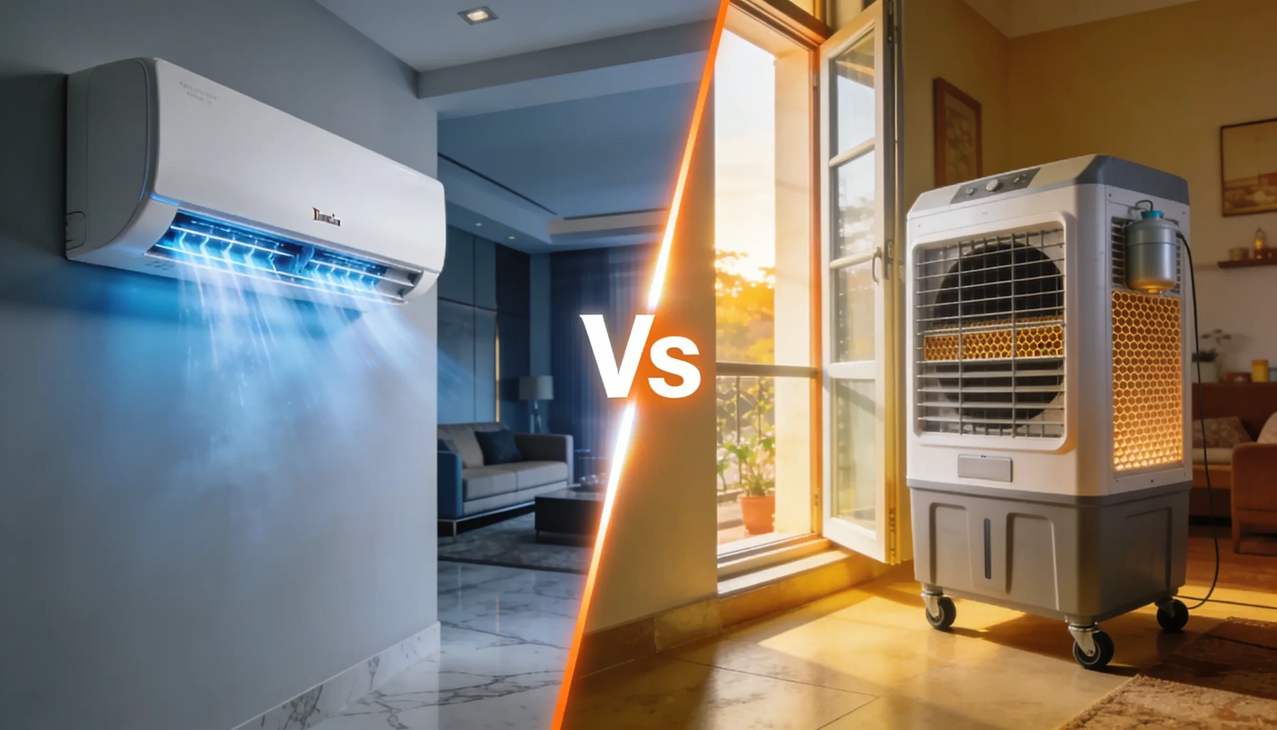 AC vs Air Cooler India 2026 | The Honest Comparison Nobody Actually Gives You