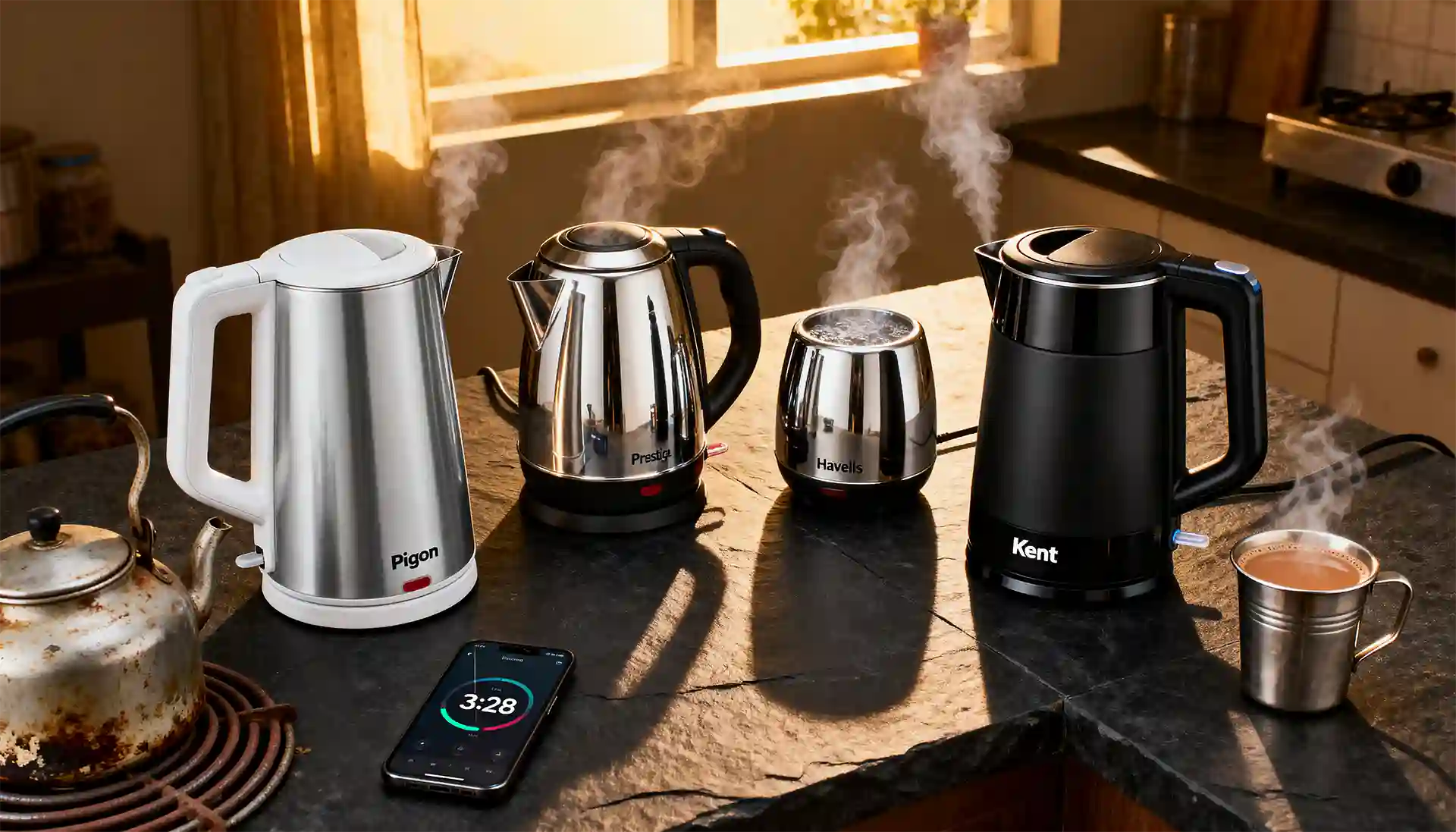 Best Electric Kettle in India 2026: I Timed My Morning Chai for 30 Days (Old Kettle Was Stealing 6 Minutes Daily)