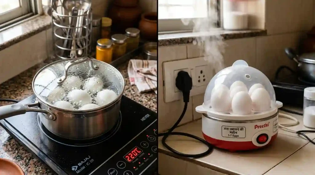 best electric egg boiler worth buying india vs stainless steel saucepan
