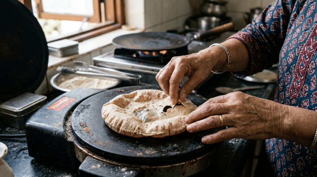 prestige prm 3.0 electric roti maker problems thick edges thin center