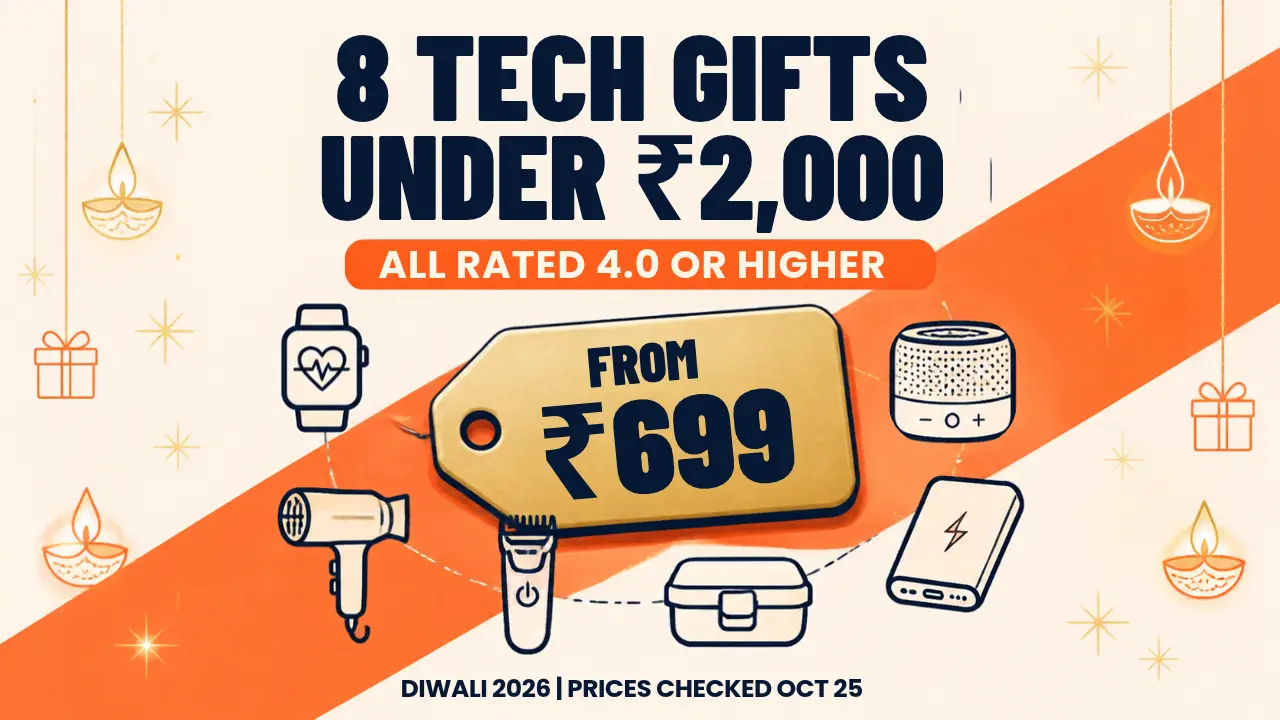 Electronic Items for Gift Under 5000: 8 Best Picks